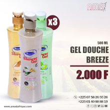 Gel Douche Breeze x3