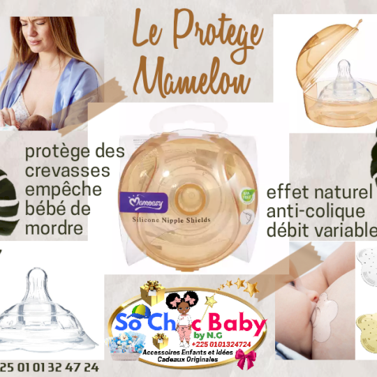 Protège-Mamelons Silicone, Accessoires